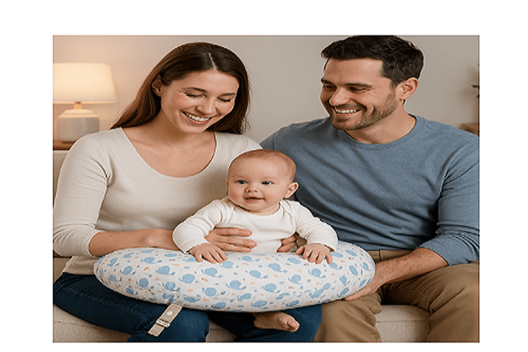 coussin d'allaitement confortable moments sereins en famille