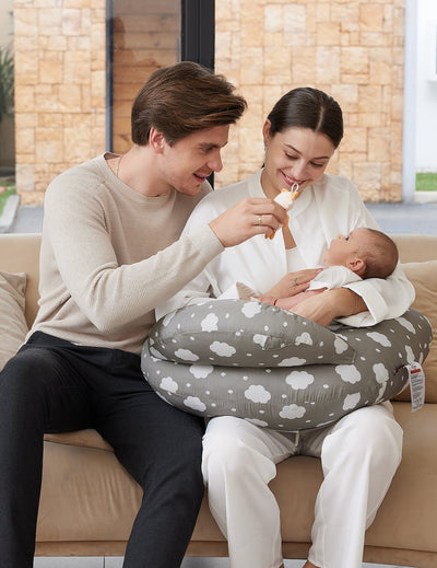 coussin d allaitement doux famille heureuse Tendribel