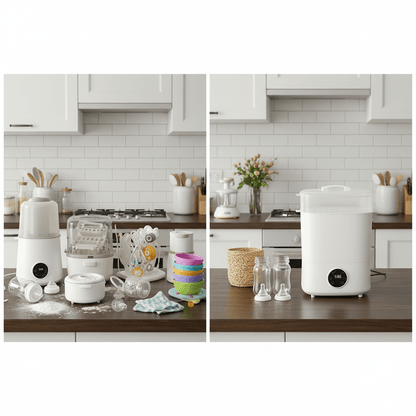 sterilisateur-biberon-vapeur-intelligent-avant-apres-4-appareil-vesus-1-remplissant-les-4-fonctions