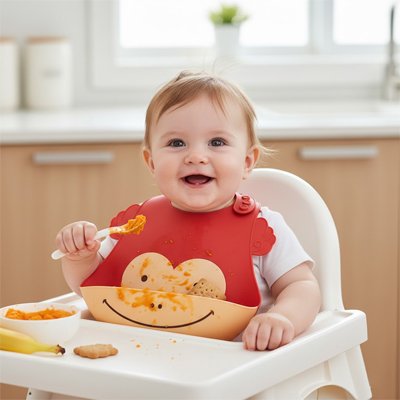 bavoir-silicone-pratique-recupère-tout-lavable-hyppopotame