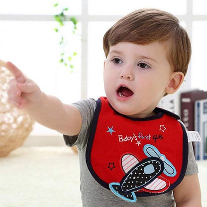 bavoire-confortable-entretien-facile-coton-absorbant-baby-fun-lot-de-5