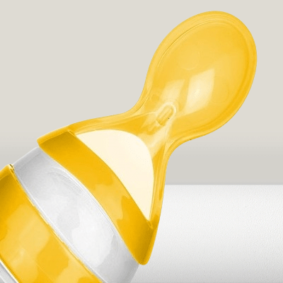 biberon cuillère bon dosage aliment NewBabyFeedingBottle Jaune