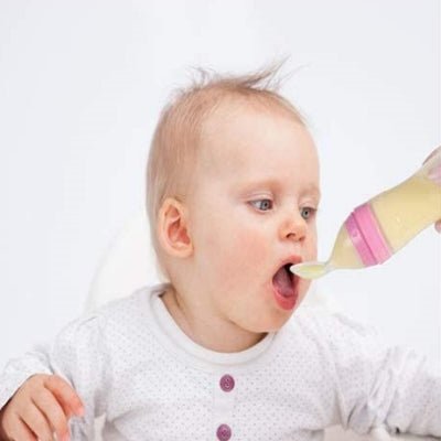 biberon cuillère repas calme et serein NewBabyFeedingBottle Rose