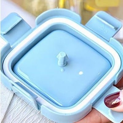 BOITE HERMETIQUE EN VERRE Alimentation Sécurisante GlassFoodStorageBox Bleu 