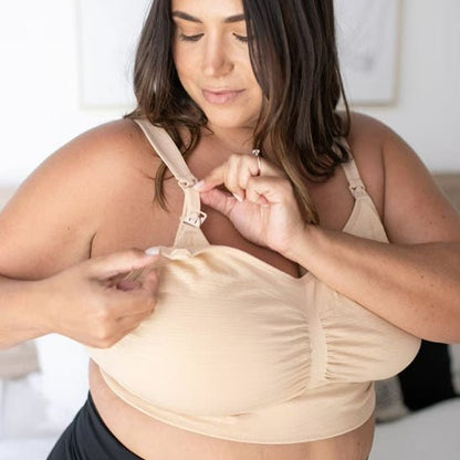 brassière allaitement bretelles ajustables  ouverture facile gris noir 3 Pièces