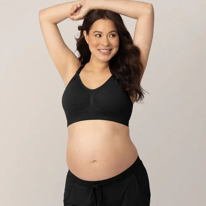 brassière allaitement coton respirant ouverture facile noir 3 Pièces