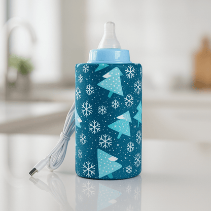 chauffe biberon babybottlewarmer flocon de neige