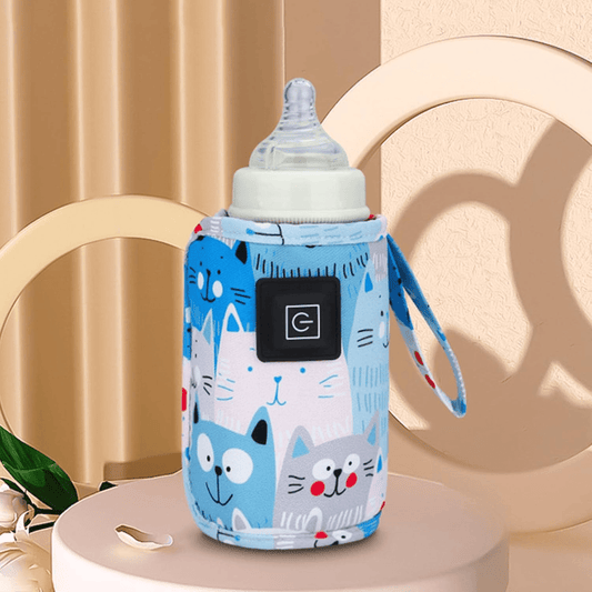 chauffe biberon ergonomique MilkWaterWarmer Bleu