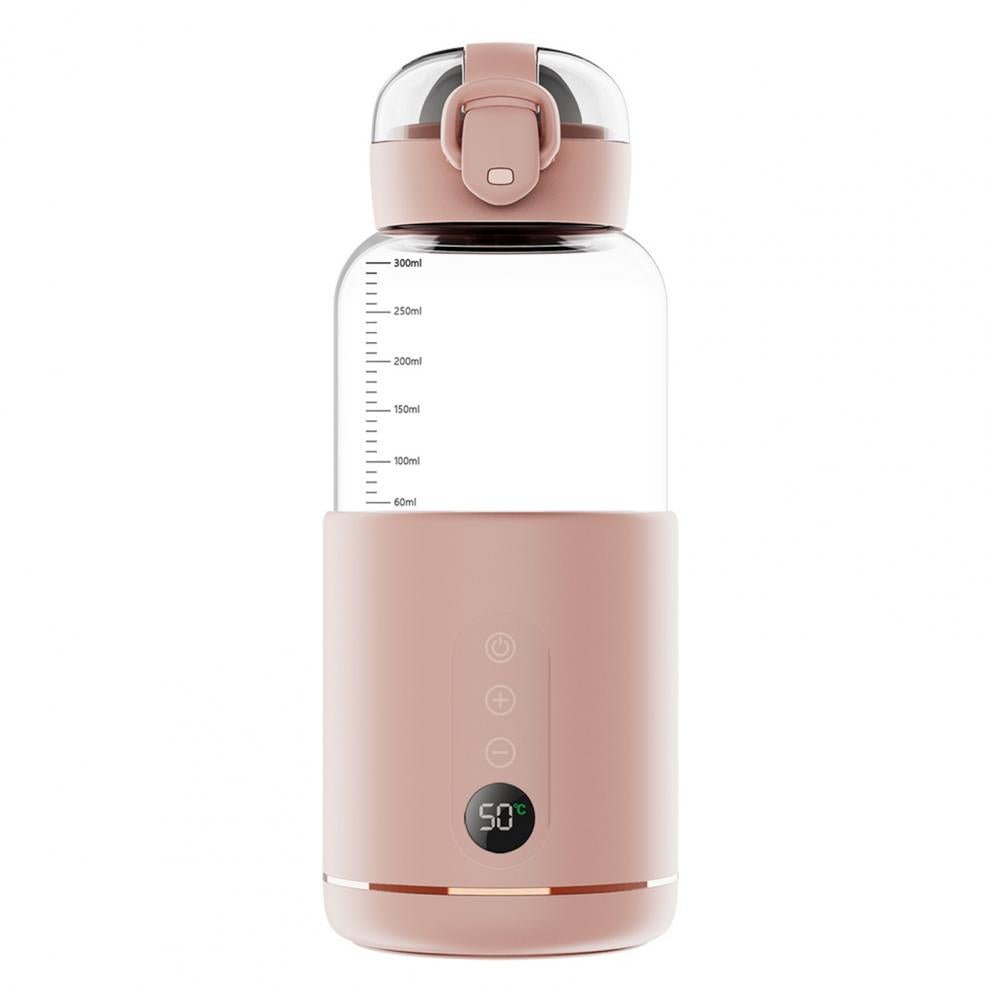 chauffe-biberon-nomade-portable-instant-confort-rose-pastel