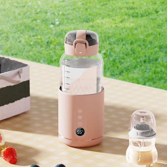 chauffe-biberon-nomade-sortie-sereine-portable-instant-confort-rose-pastel