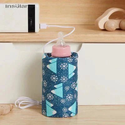 chauffe biberon protection et confort BabyBottleWarmer Flocon de neige