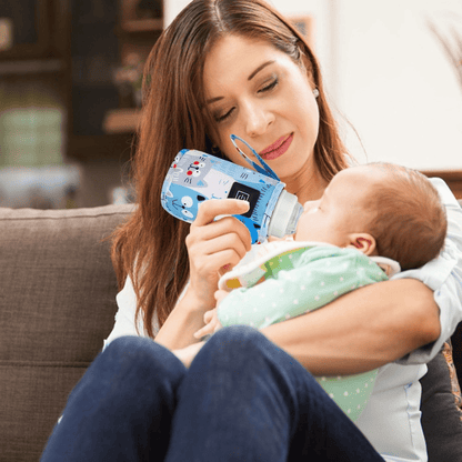 chauffe biberon repas tranquille bébé MilkWaterWarmer Bleu