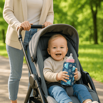 chauffe biberon voyage tranquille et serein babybottlewarmer flocon de neige