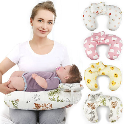 coussin allaitement confort bébé et maman ErgoConfortBio Rose