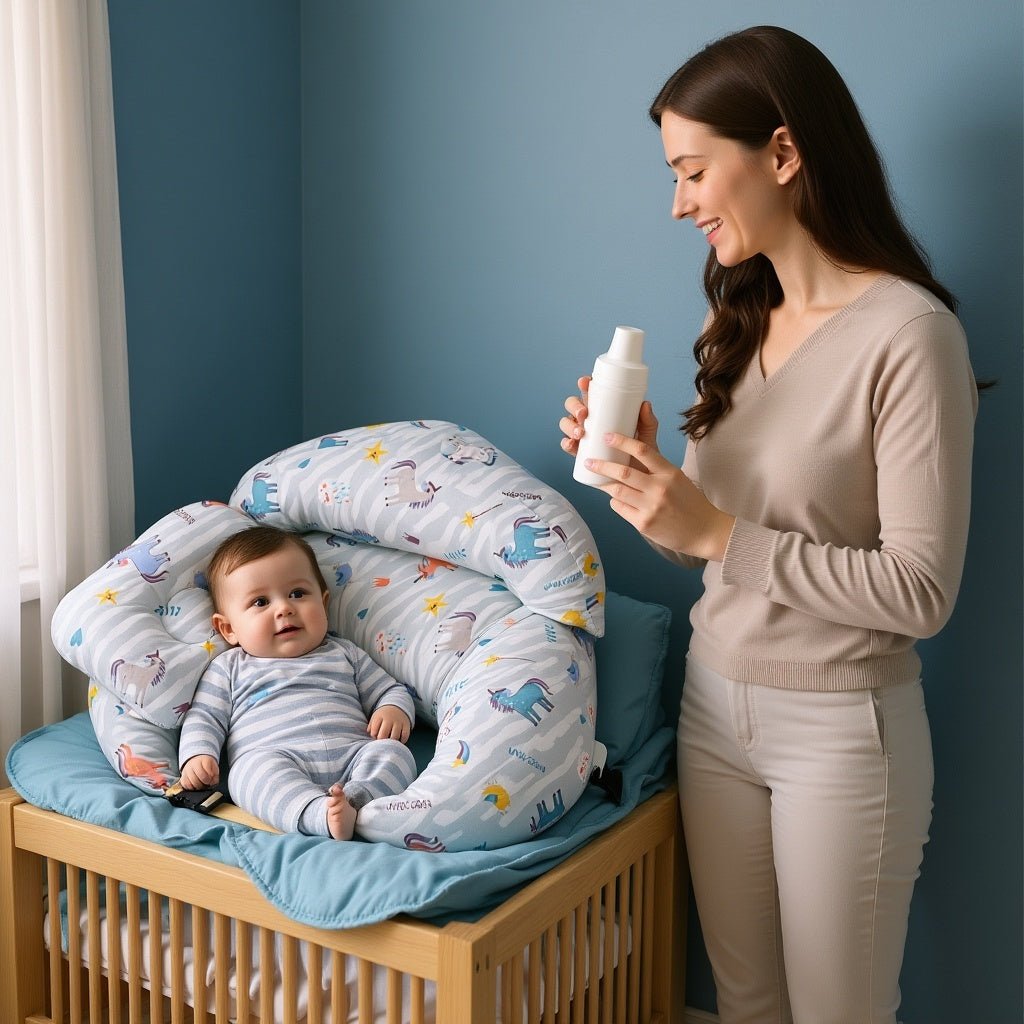 coussin allaitement confortable Ergoliberty Beige