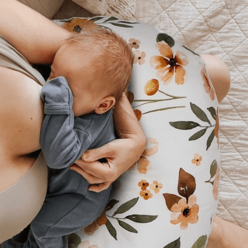 coussin allaitement ergonomique et position idéale bébé Eveilune Blanc