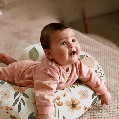 coussin allaitement support ventral bébé Eveilune Blanc