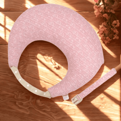 coussin d'allaitement amovible BabyLuxo Rose