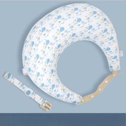 coussin d4allaitement baleine bleue BabyLuxo Bleu