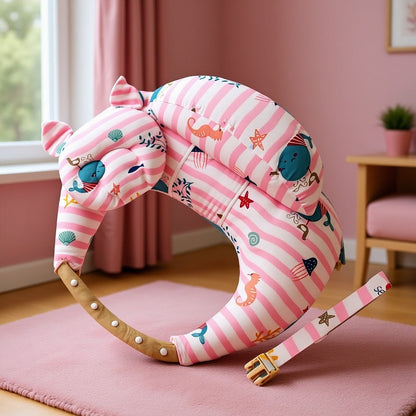 coussin d'allaitement confortable et pratique serenimum chaton blanc