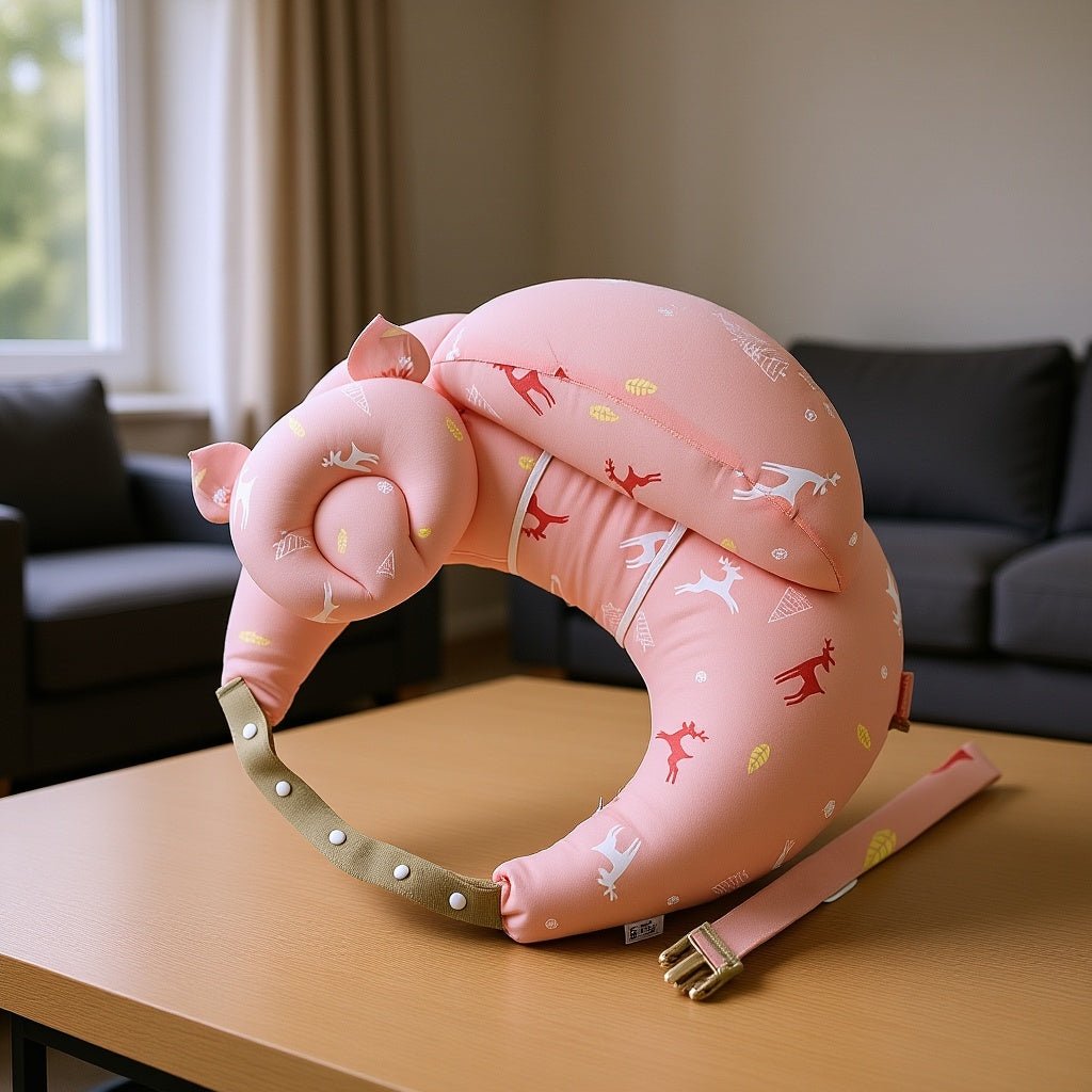 coussin d'allaitement ergonomique serenimum chaton vert