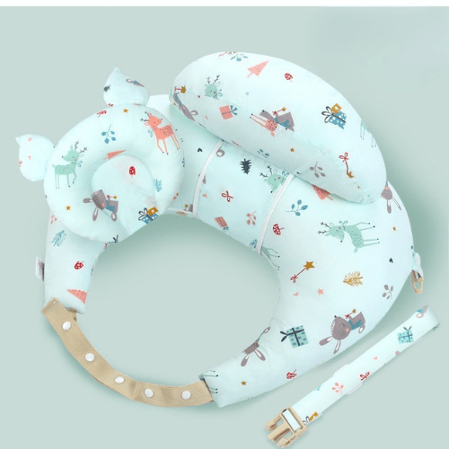 coussin d'allaitement lavage simple et rapide serenimum chaton rose