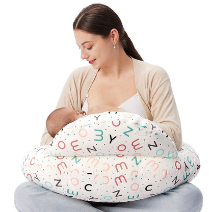 COUSSIN D ALLAITEMENT  lettres TENDRIBEL Blanc