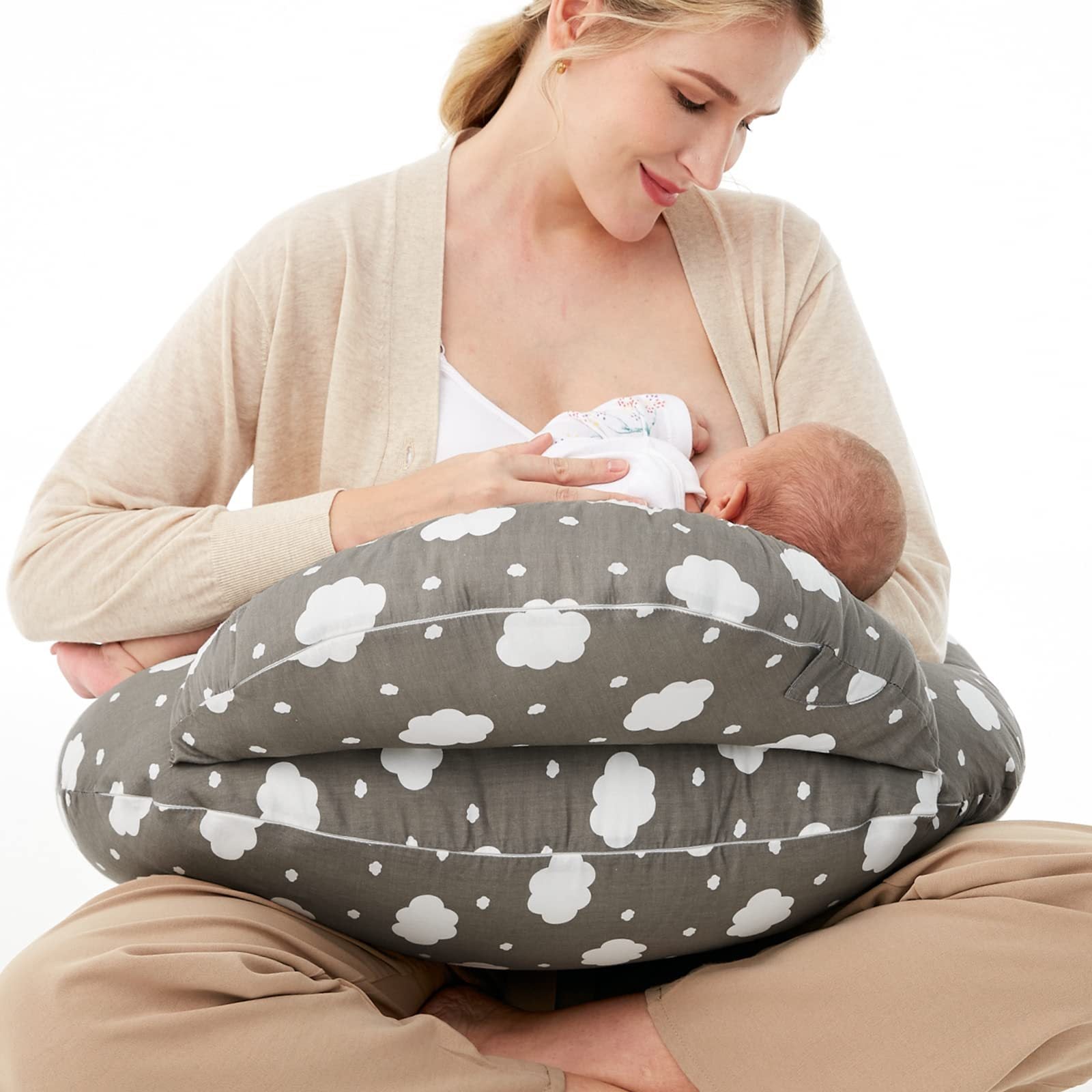 COUSSIN D ALLAITEMENT maman et bébé confortables TENDRIBEL