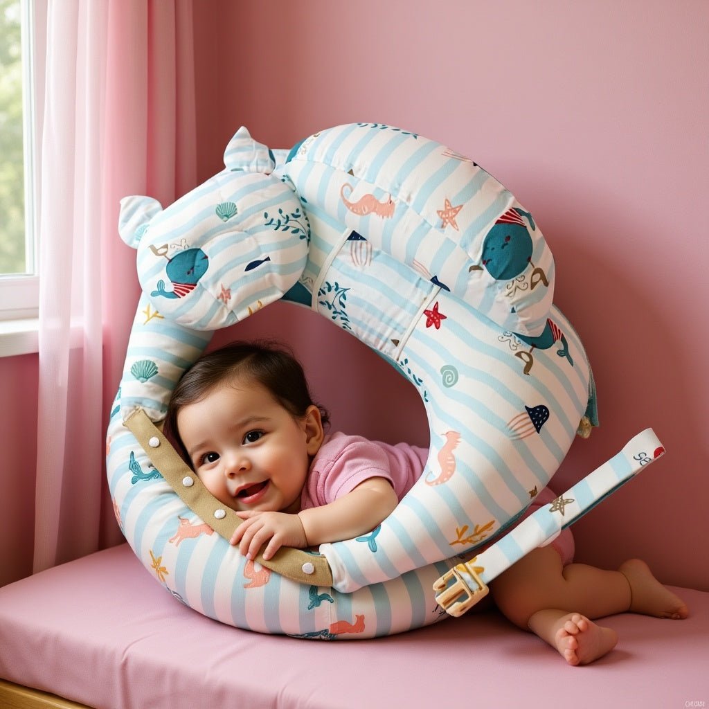 coussin d'allaitement polyvalent serenimum animaux