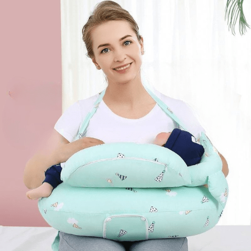 coussin d'allaitement position idéale serenimum baleine bleue