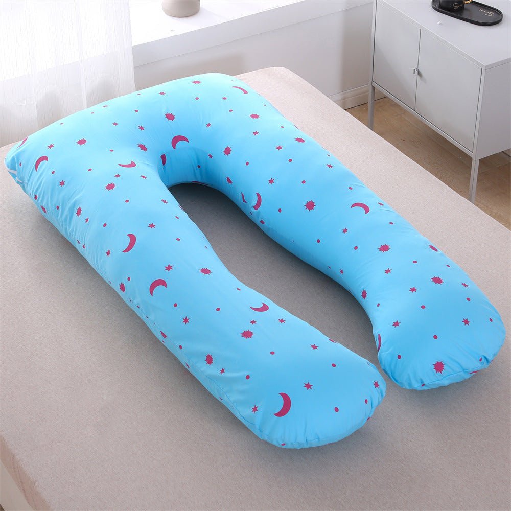 coussin de grossesse ergonomique DouceSéréité Bleu Lapin