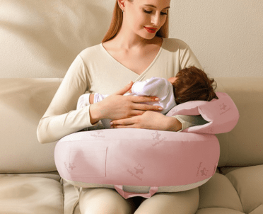 coussin de maternité Cuddlio Ergo Baby Rose