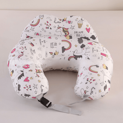 coussin de maternité licornes Nubbly Blanc