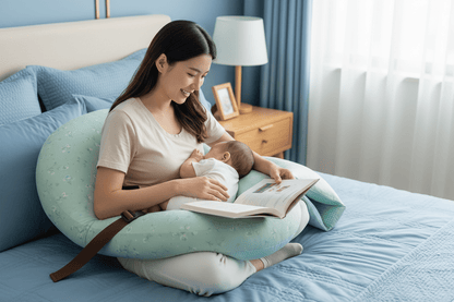 coussin de maternité soutien optimal bébé confortable sur maman Cuddlio-Confort