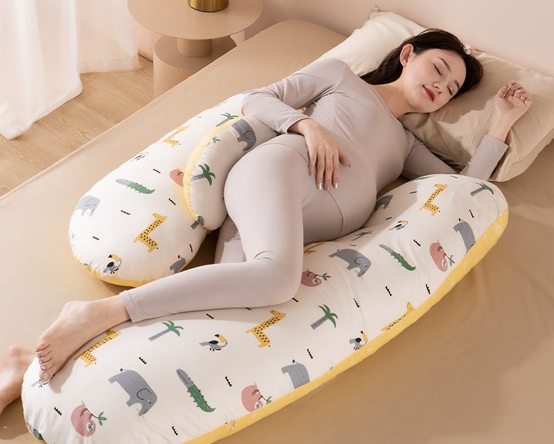 coussin grossesse jaune faune Moduconfort Jaune