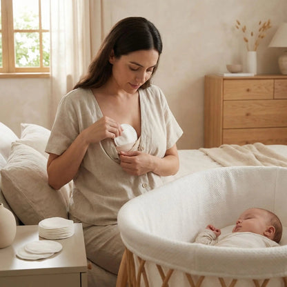 coussinet d'allaitement confort optimal maman ComfortMum Beige