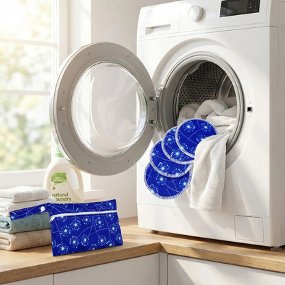 coussinets d'allaitement lavable et réutilisable Bambouni leu