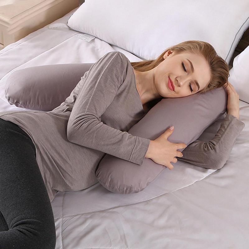 coussins grossesse confortable maman repos paisible V-Premium Gris