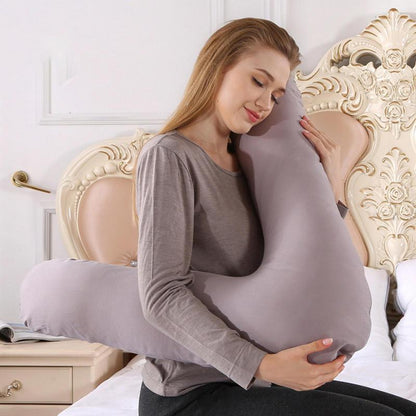 coussins grossesse ergonomique V-Premium Gris