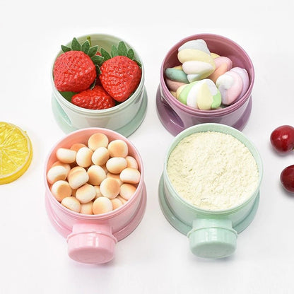 doseur de lait solution tout-en-un BabyPowderBox pourpre 