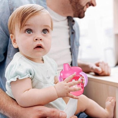 GOBELET POUR BEBE Autonomie Bébé Assurée SippyJoy Rose 