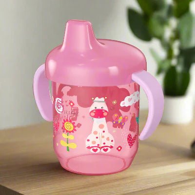 GOBELET POUR BEBE Ludique et Pratique SippyJoy Rose 