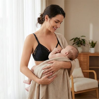 soutien  gorge  allaitement  noir  confort  maternité  dentelle  noir