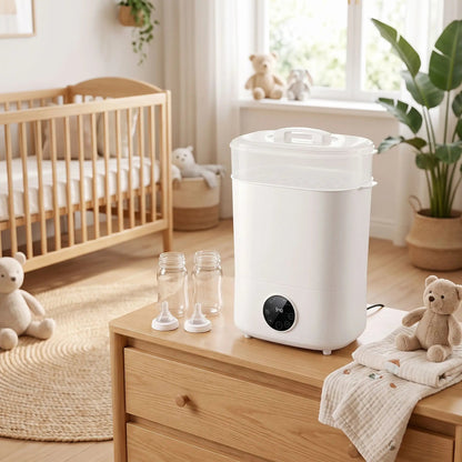 Sterilisateur-biberon-vapeur-intelligent-4-en-vue-générale-chambre-moderne-bébé