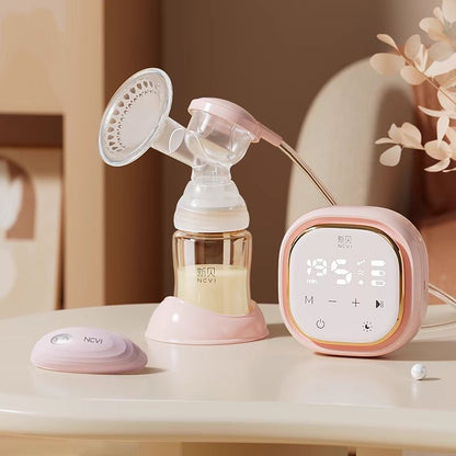 tire-lait-compact-électrique-portable-intelligent-rose