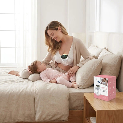 tire-lait-compact-mono-électrique-portable-mains-libres-or