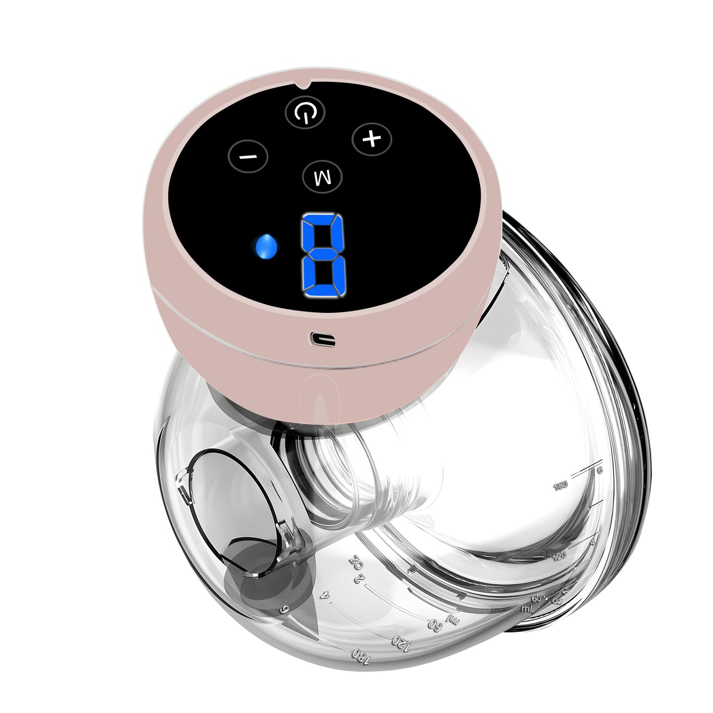 tire-lait-mono-portable-et-rechargeable-rose-saumon