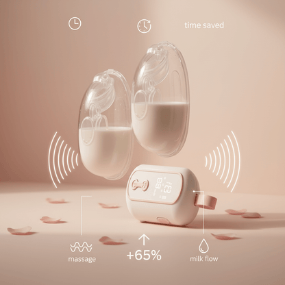 tire-lait-nomade-compact-massage-vibratoire-mains-libres-bilatéral-rose