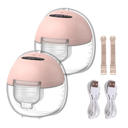 tire-lait-portable-mains-libres-électrique-rose-2-pces
