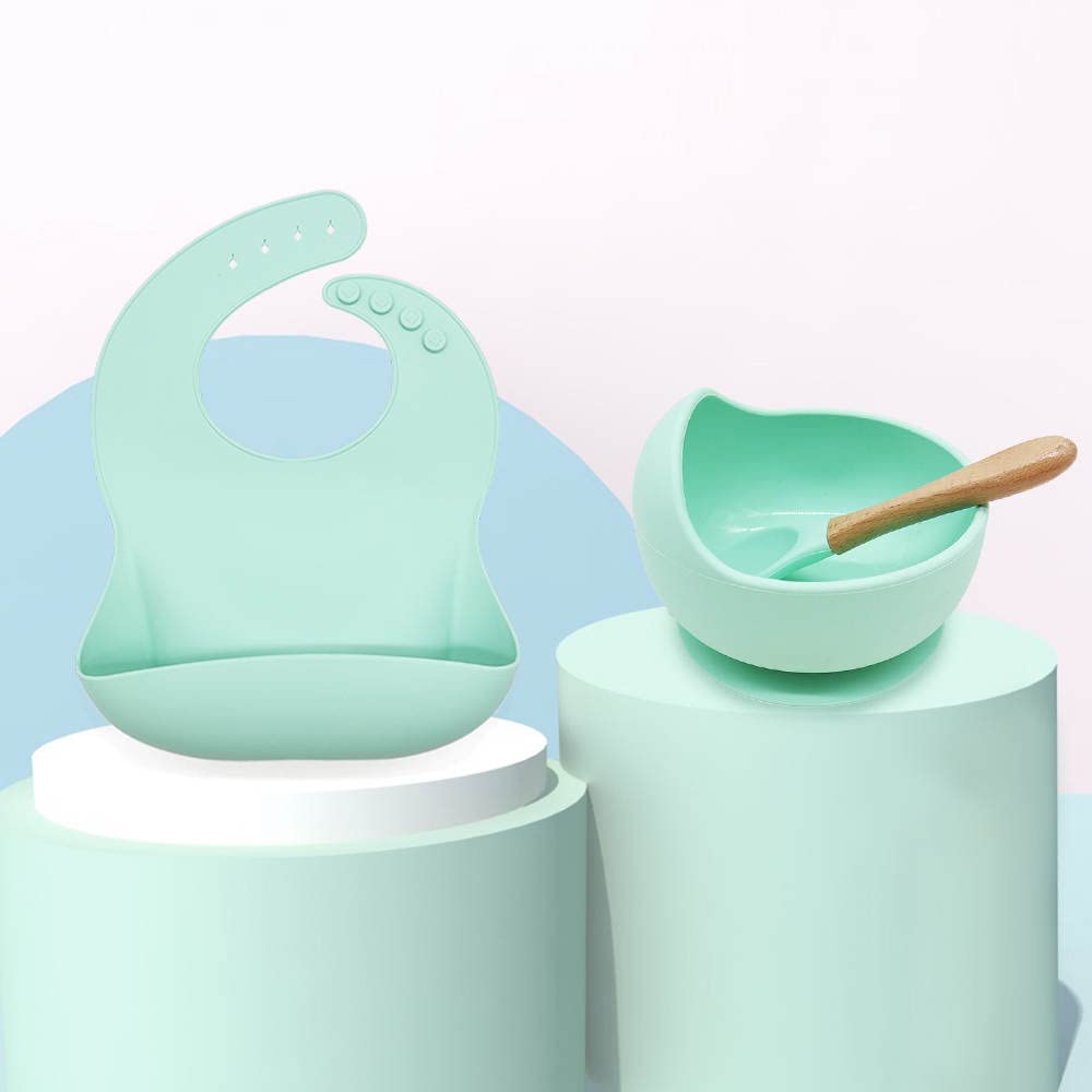 VAISSELLE BEBE  Ergonomique TablewareBabySet Menthe 